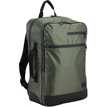 BODHI Business Class Backpack Briefcase With Trolley Sleeve, Army Green, One Size, Business