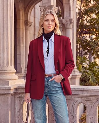 GRACE KARIN Women 2026 Business Casual Blazer,Fall Work Office Suit Jackets