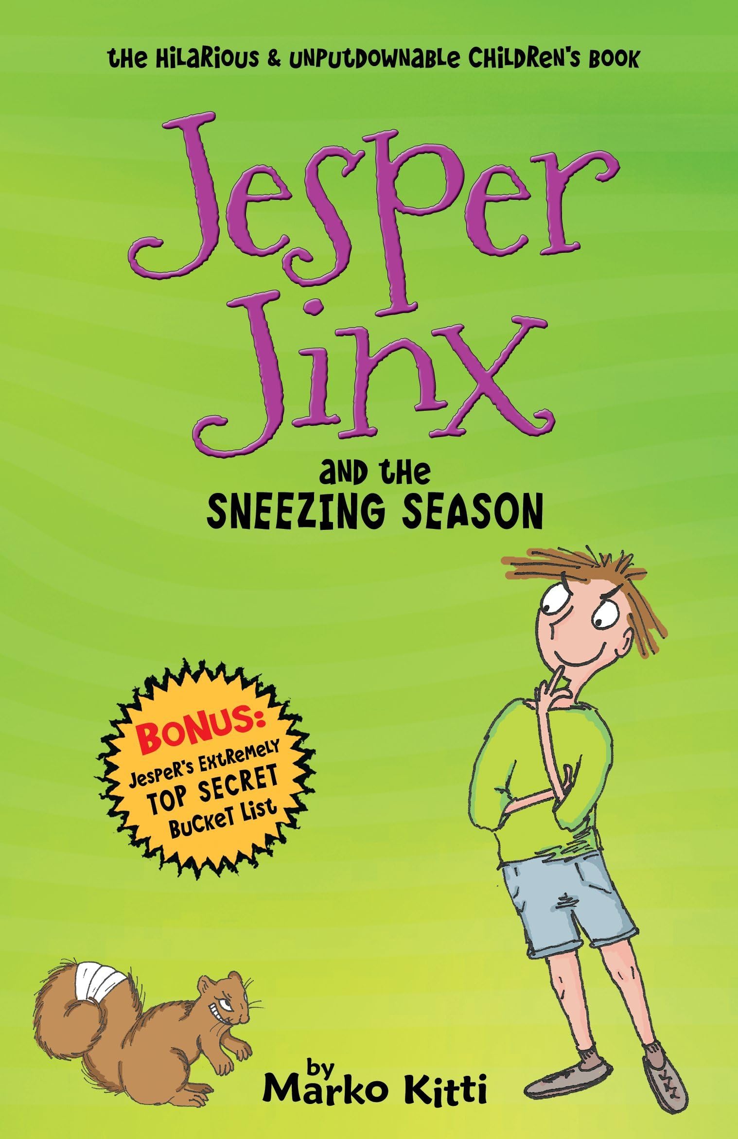 Jesper Jinx and the Sneezing Season (The Jesper Jinx Series Book 2)