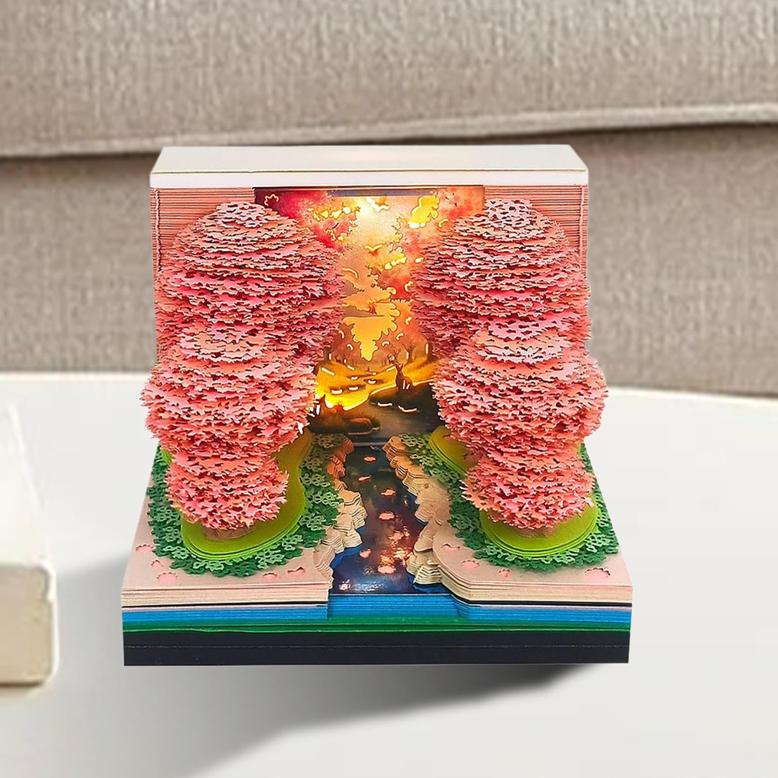 3D Schreibtischkalender Dekorative Termin- und Eventplanung