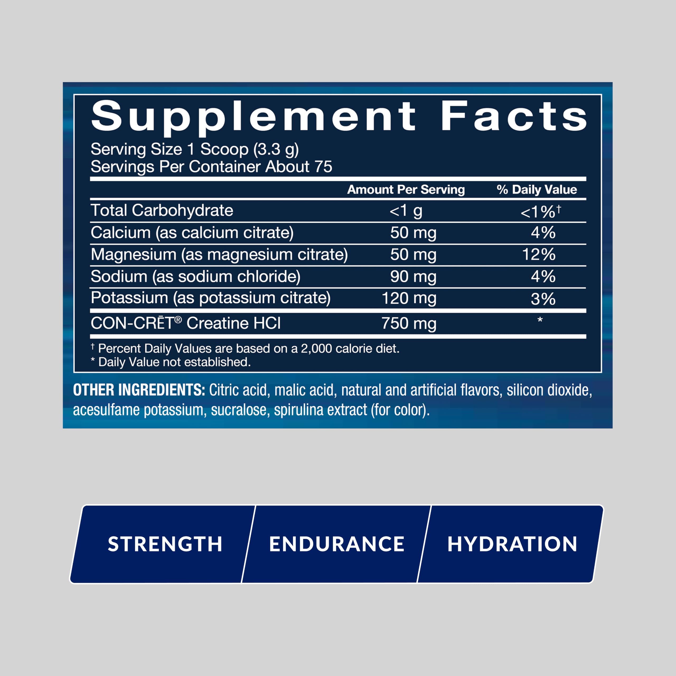 BodyTech Creatine HCl + Electrolytes Powder, Rocket Pop, 8.8 Oz — Amazon image 2
