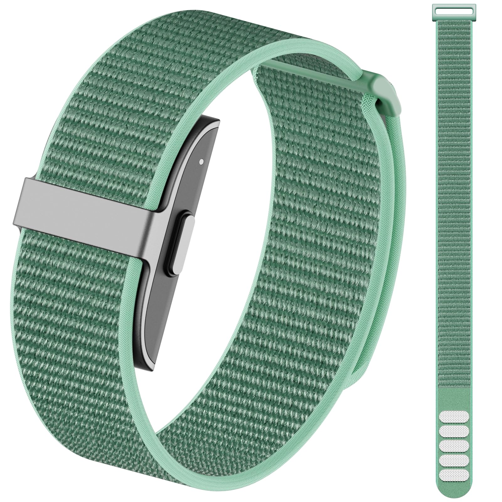 ZOOROO Nylon Loop Sport Replacement Bands Compatible with Hume Health Band, Soft Breathable Adjustable Wrist Band for Hume Band Replacement Strap Wristband for Fitness Tracker Women Men — view 14