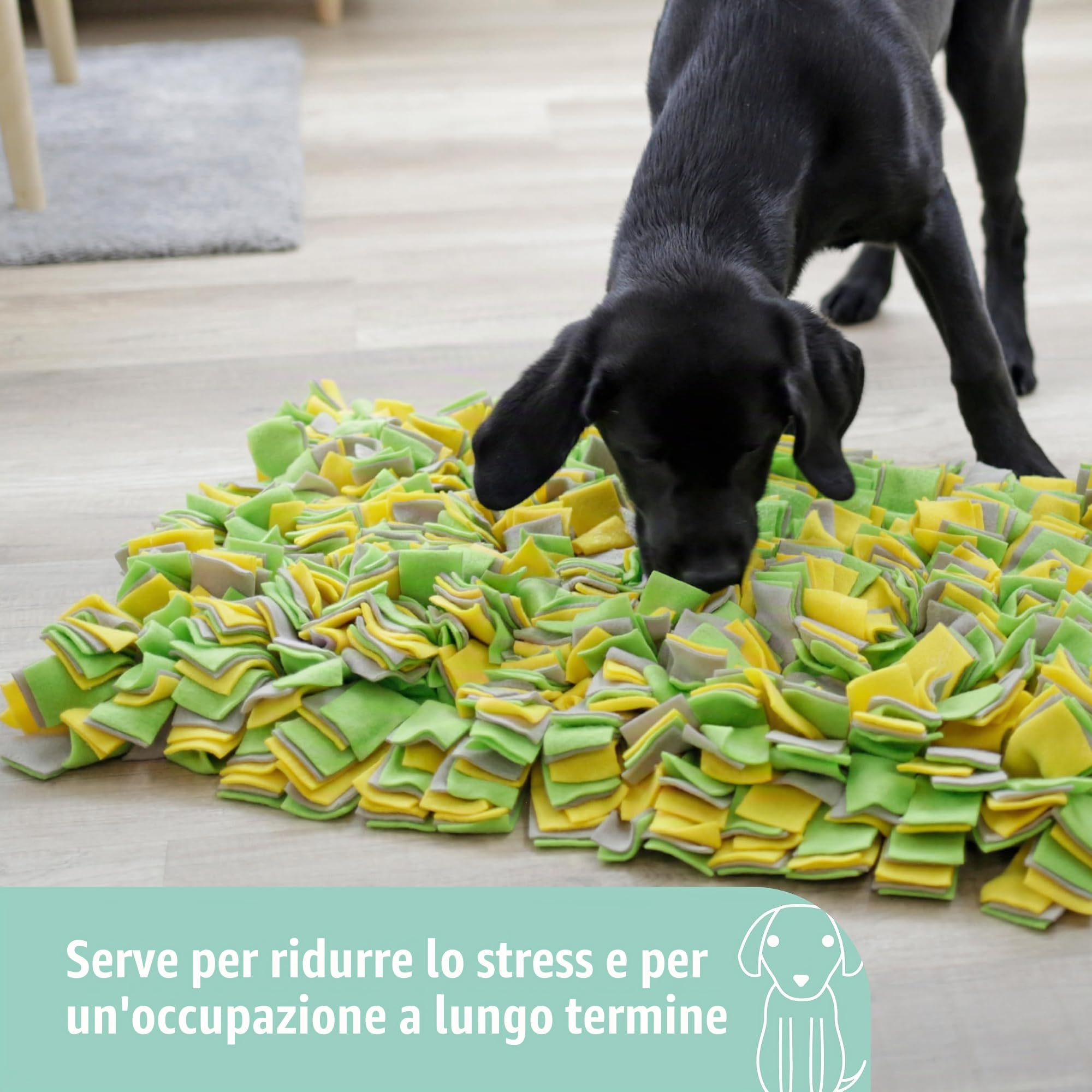 Kerbl Sniff tappeto grigio 70 x 50 cm