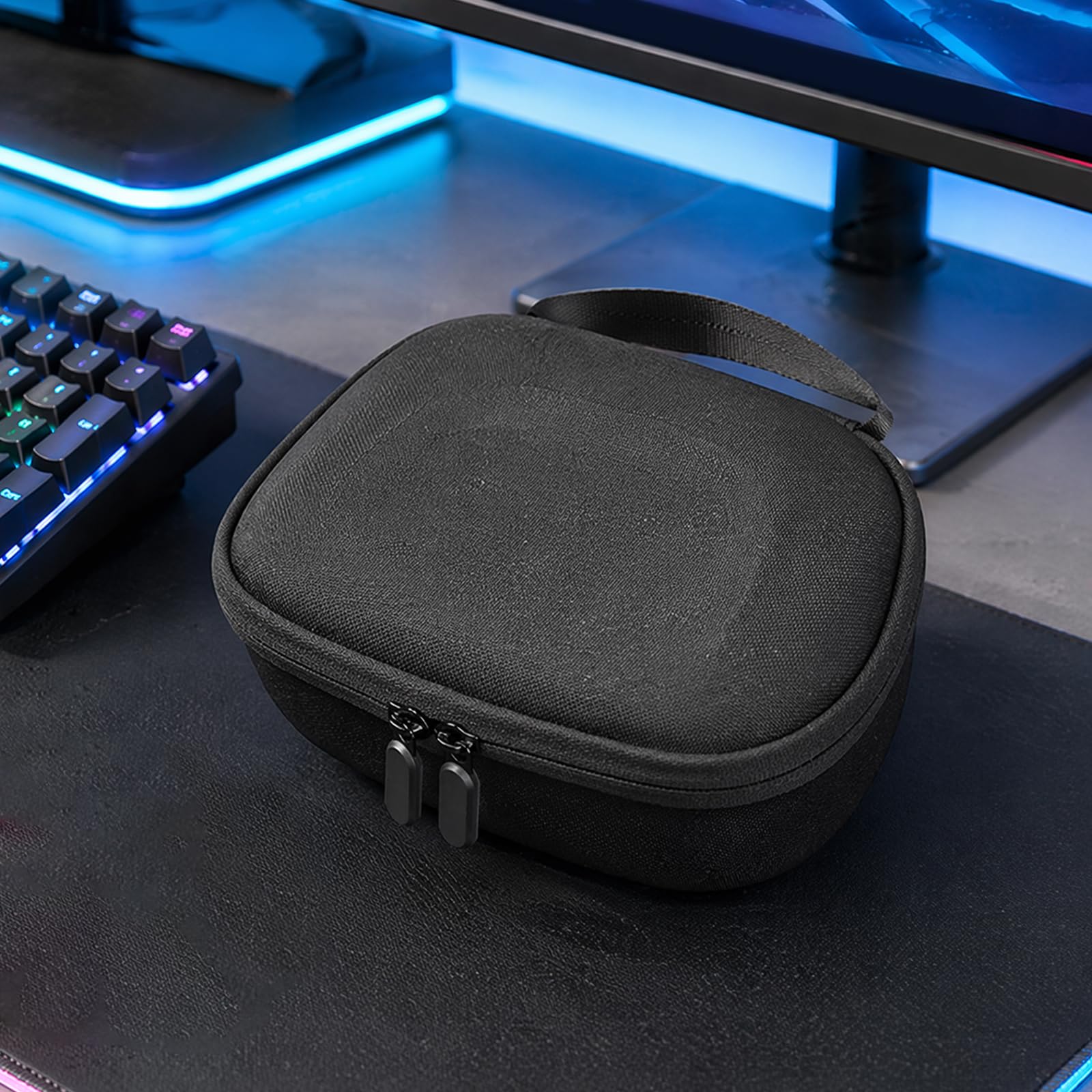 Twarda obudowa EVA na kontroler pary 2 akcesoria lekka torba odporna na | Twarda obudowa EVA do Steam Controllera 2 zapewnia ochronę przed zarysowaniami i kurzem; lekka i trwała, bezpieczny
