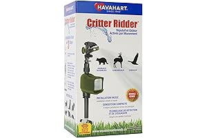 5277 Critter Ridder Motion Activated Animal Repellent and Sprinkler: The Yard Enforcer