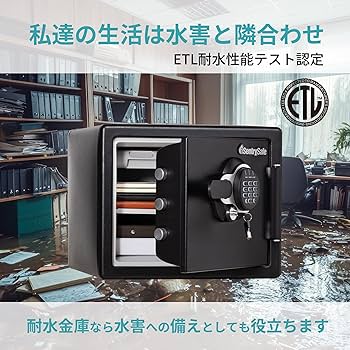 Amazon｜SENTRY (セントリー) 金庫 家庭用 UL規格 1時間 耐火 耐水