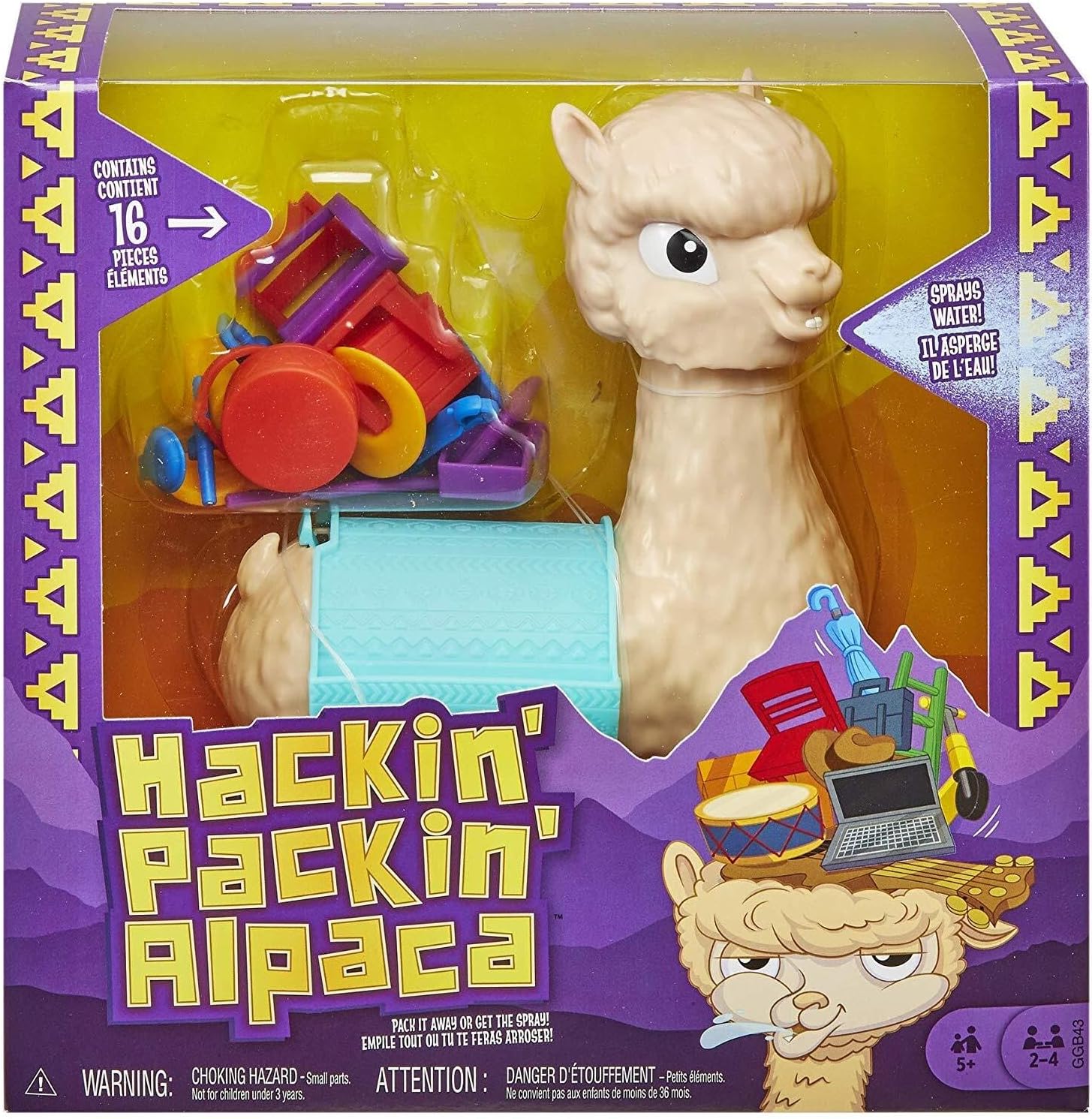 Mattel Games Hackin' Packin' Alpaca