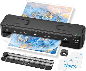 MAXDONE A3, 5-in-1 and Hot and Cold Laminator with NTC Control