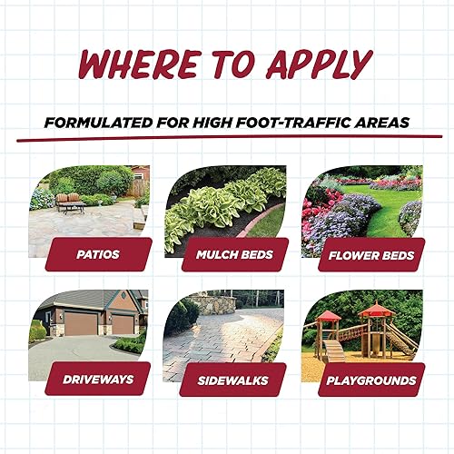 Miniatura 5 de Earth's Ally Spray herbicida natural sin glifosato, para patios, entradas y aceras, fórmula lista para usar, apto para abejas, mascotas y niños, 1