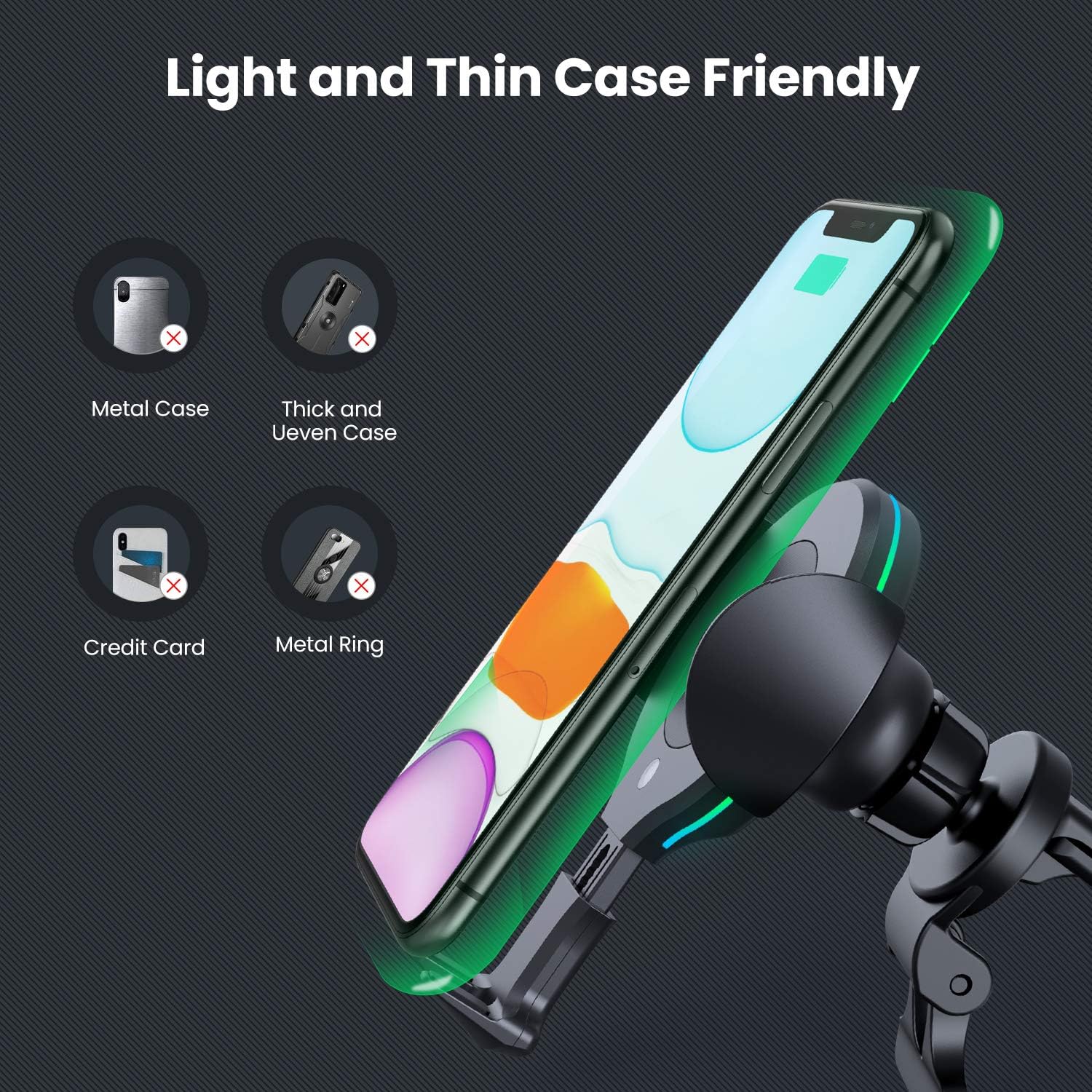 Flаѕh Dеаlѕ - 40% оƒƒ APPLUS Wireless Car Charger,Automatic Sensor Car Phone Holder,10W Qi Fast Charging Auto-Clamping mount,Air Vent Dash for iPhone 11/11 Pro/11 Pro Max/Xs MAX/XS/XR/X/8/8+, Samsung S10/S10+/S9/S9+/S8/S8+ Bеѕt Cуbеr Dеаlѕ 🔥 APPLUS Wireless Car Charger,Automatic Sensor Car Phone Holder,10W Qi Fast Charging Auto-Clamping mount,Air Vent Dash for iPhone 11/11 Pro/11 Pro Max/Xs MAX/XS/XR/X/8/8+, Samsung S10/S10+/S9/S9+/S8/S8+