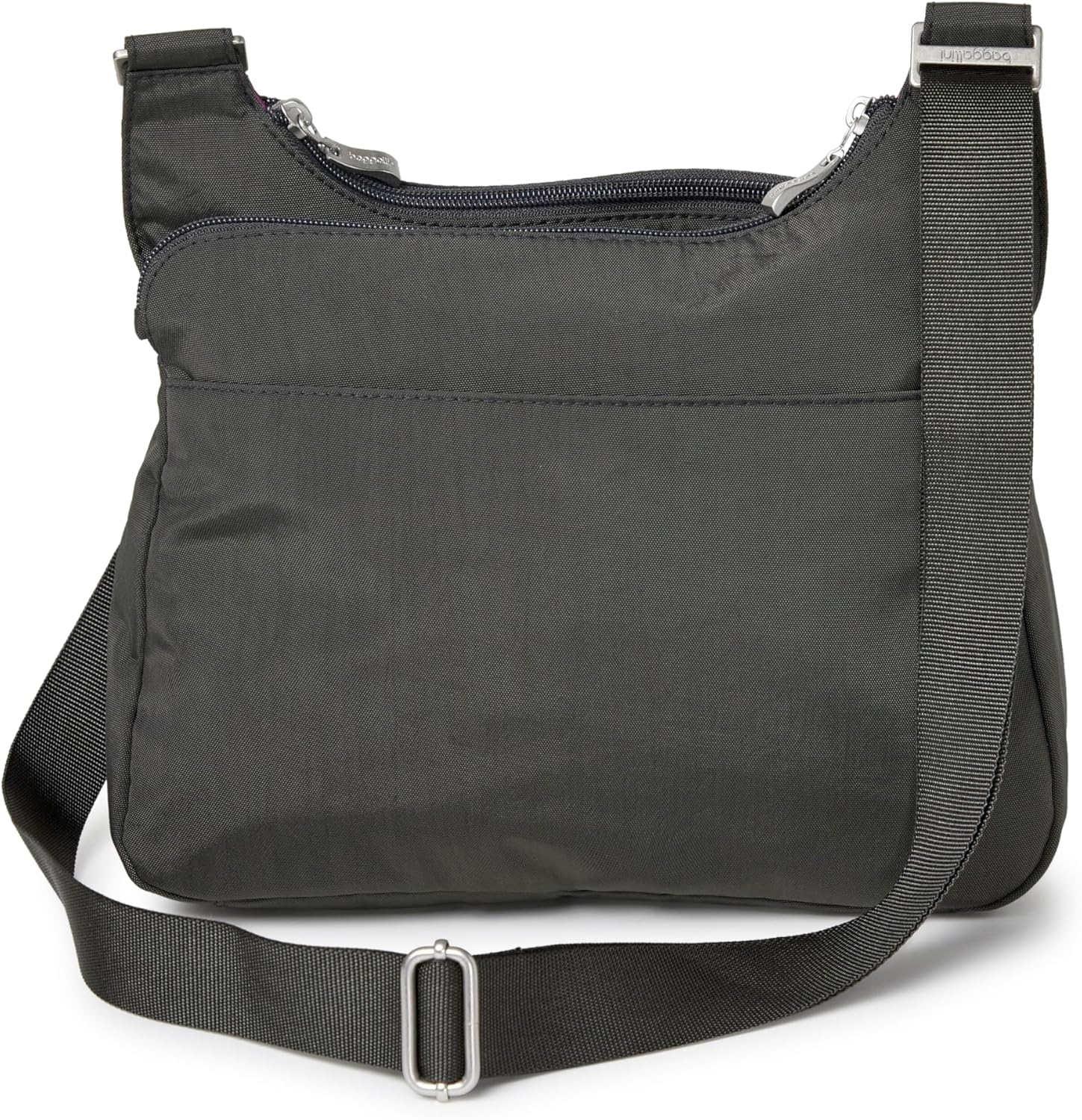 Baggallini Crossbody Travel Bag 11x8.5 Lightweight Water-resistant Nylon Handbag - Image 8