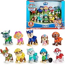 10th Anniversary, All Paws On Deck Toy Figures Gift Pack with 10 Collectible Action Figures, Kids Toys for Ages 3 and up