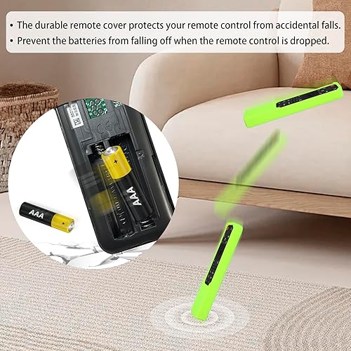 Miniatura 3 de Paquete de 2 fundas de silicona para LG MR25GA Magic Remote, funda compatible con LG OLED Smart TV C5 B5 G5 M5 Series Control remoto por voz a