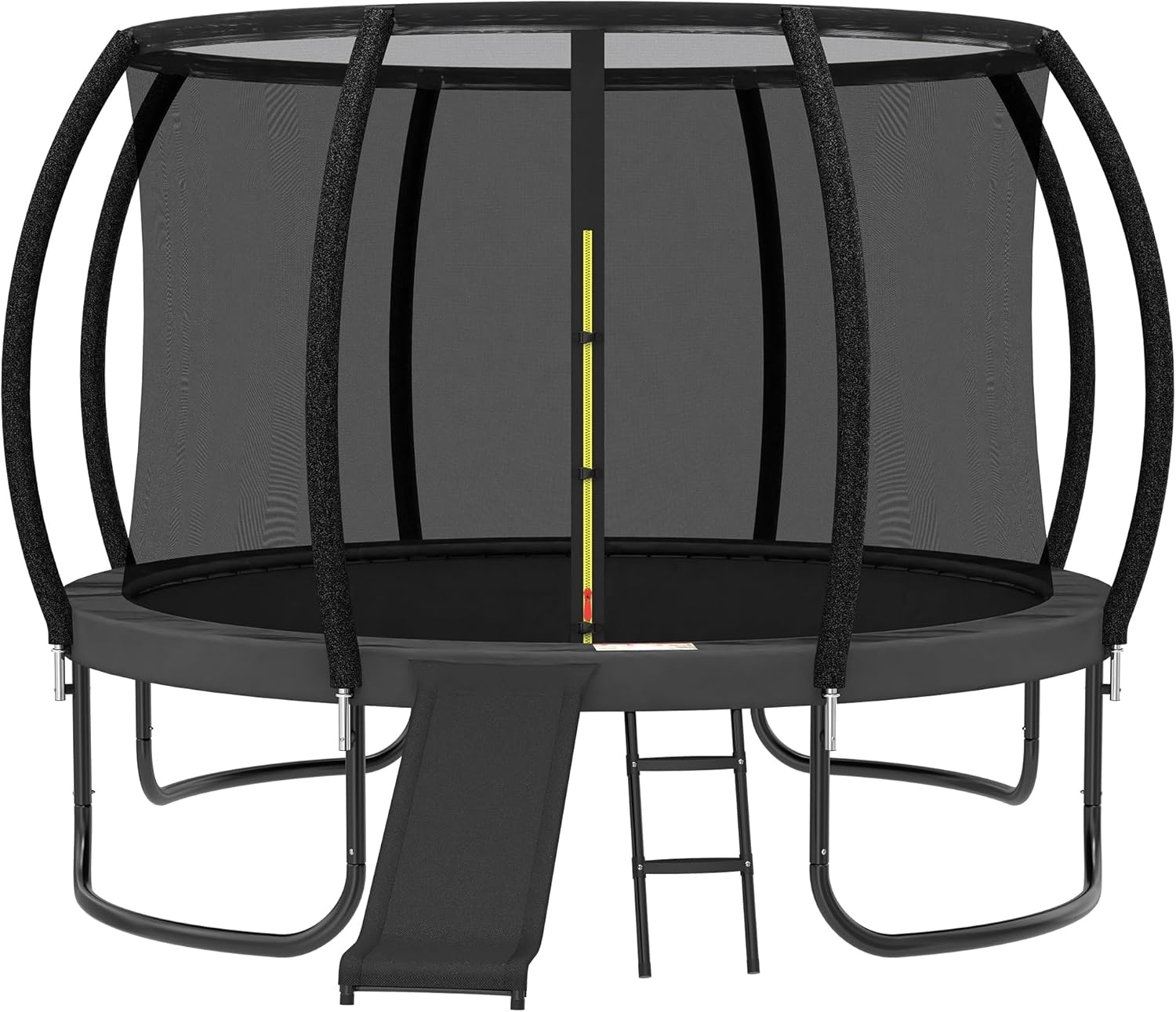 Trampoline Outdoor 12FT 14FT Recreational Trampolines with Enclosure Net and Ladder, Anti-Rust Trampolines for Kids and Adults, ASTM Approved