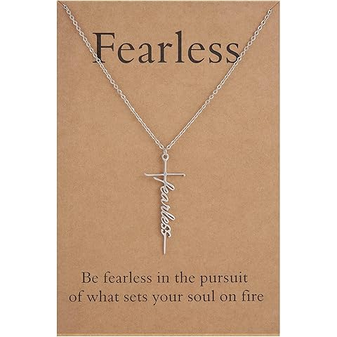 Lcherry Faith Cross Pendant Necklace for Women Religious Christian Jewelry Mother's Day Gifts for Women