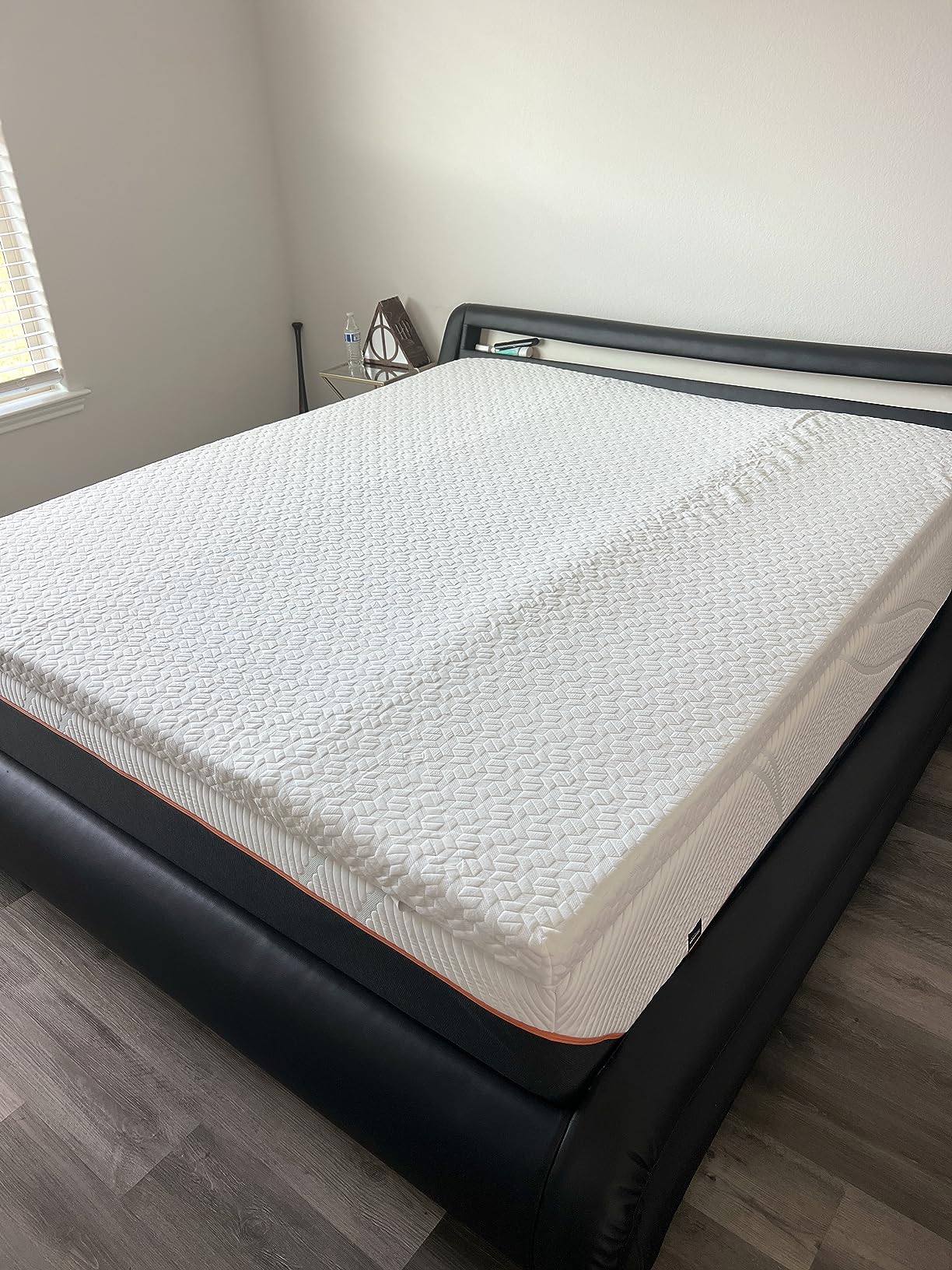 22/mo Finance Fiberluxury 3 Inch Gel Infused Memory Foam Mattress