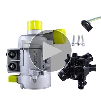 Electric Engine Water Pump 11517586925 & Thermostat Fit for