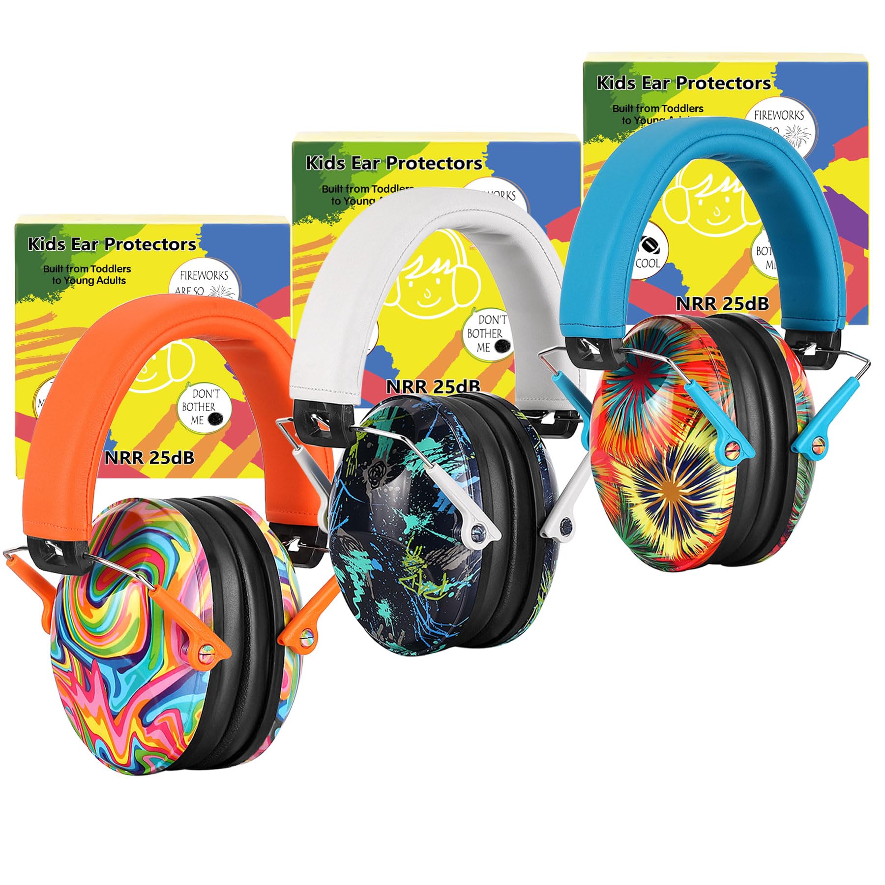 PROHEAR 032 Ear Muffs for Noise Reduction - 28SNR Noise Cancelling Headphones for Kids Autism Toddlers - Adjustable Hearing Protectors for Concerts