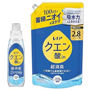 レノア クエン酸in 超消臭 さわやかシトラス(微香) 1080mL ×10 81cPtY0btlL._UF350,350_QL50_.jpg