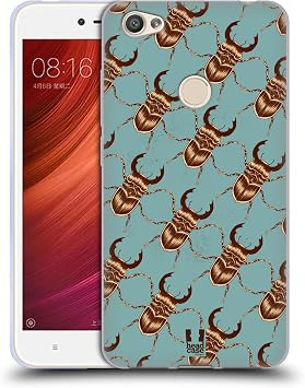 Head Case Designs Beetles Insect Prints Soft Gel Case for Xiaomi Redmi Y1 / Y1 Lite