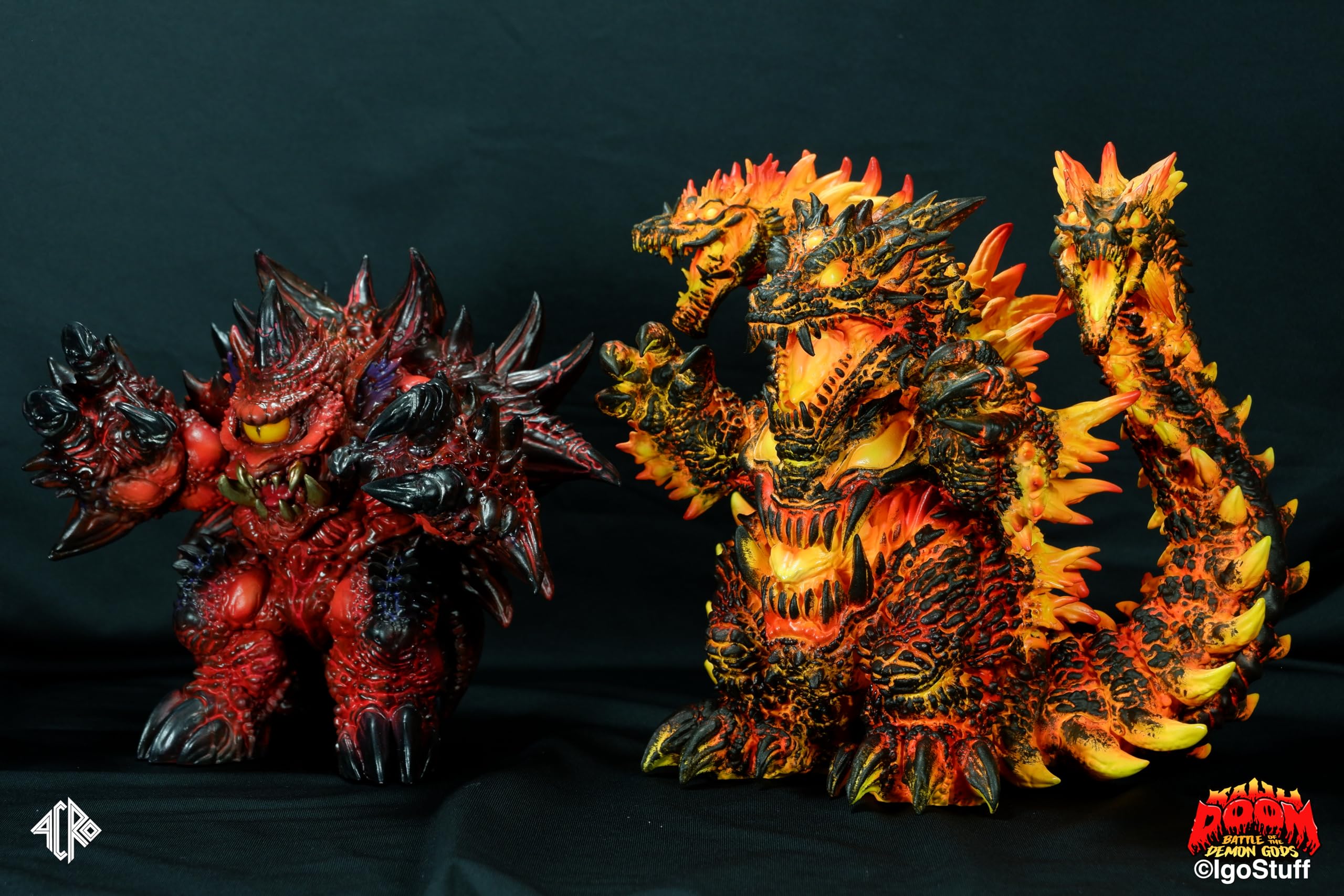 その他 acro kaijuDOOM TURTLE DEMON LIZARD DEMON Amazon.co.jp: KAIJU DOOM Battle of the Demon Gods! TURTLE