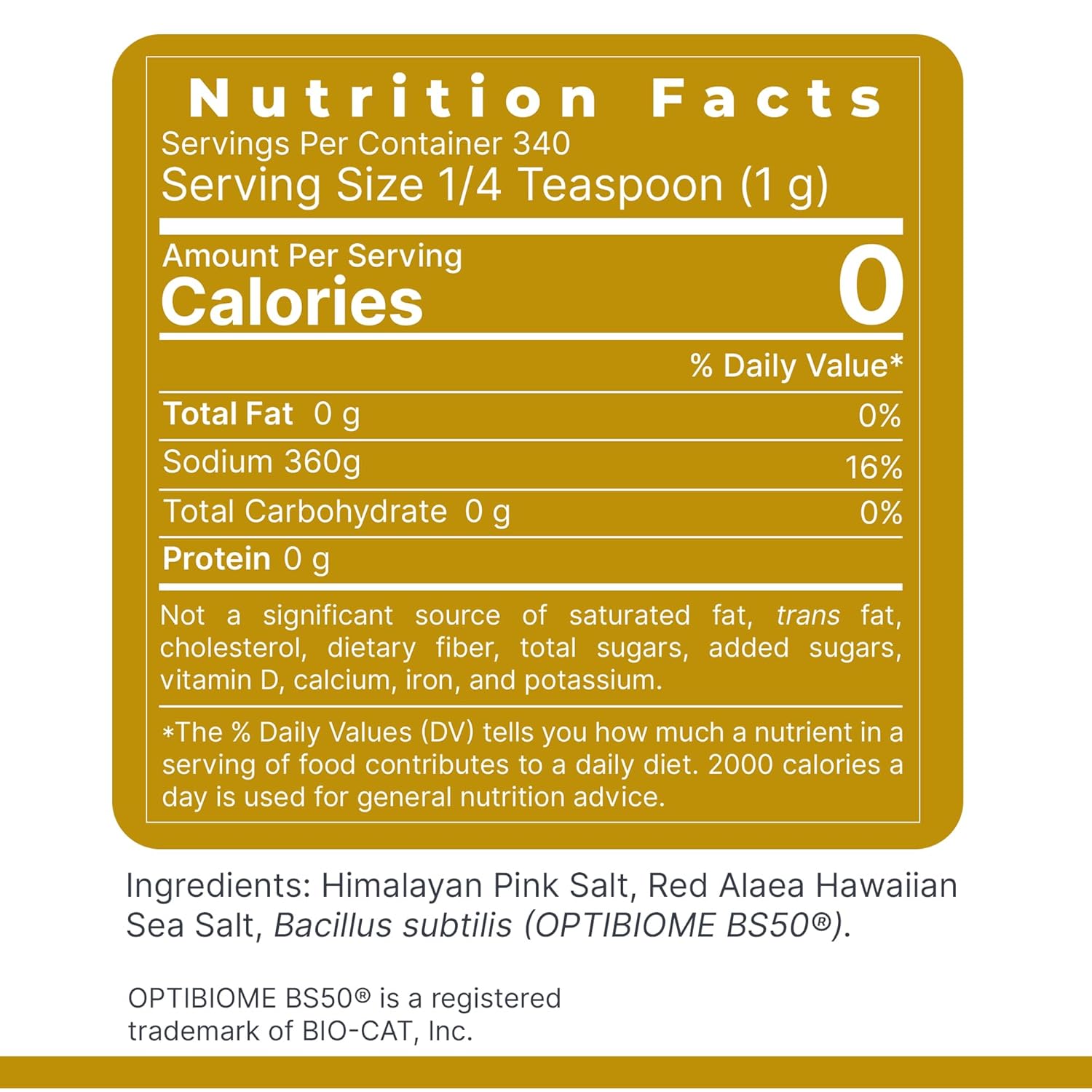 Premier Research Labs Microbiome Salt - Pink Himalayan Mineral Sea Salt with Alaea Hawaiian Red, Fine Grain, Gourmet, Pure Minerals for Hydration, Added Probiotics for Gut Health - 12 oz (Pack of 1)