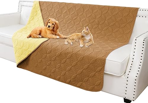 Miniatura 8 de Manta impermeable para perros, 30x30 pulgadas, fundas pequeñas para sofá, silla y cama para mascotas; protector para muebles lavable y reversible -