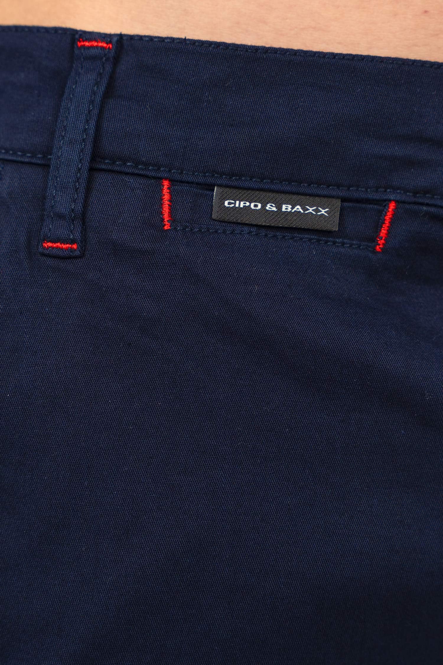 Cipo & Baxx Herren Stoffhose Slim & Regular Fit Baumwoll-Mix | Stretch Chino und Casual Hose, atmungsaktiv, für Büro, Freizeit und Alltag, stilvoll, vielseitig kombinierbar