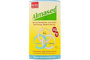 Almased Vanilla Meal Replacement Shake for Weight Health Support