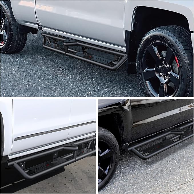 Estribos Nilight para Chevy Silverado/GMC Sierra 2007-2018 miniatura 8