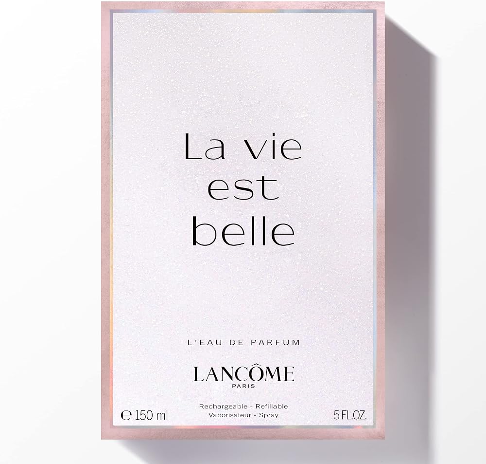 Lancôme La Vie Est Belle Eau de Parfum - Long Lasting Fragrance with Notes of Iris, Earthy Patchouli, Warm Vanilla & Spun Sugar - Floral & Sweet Women's Perfume