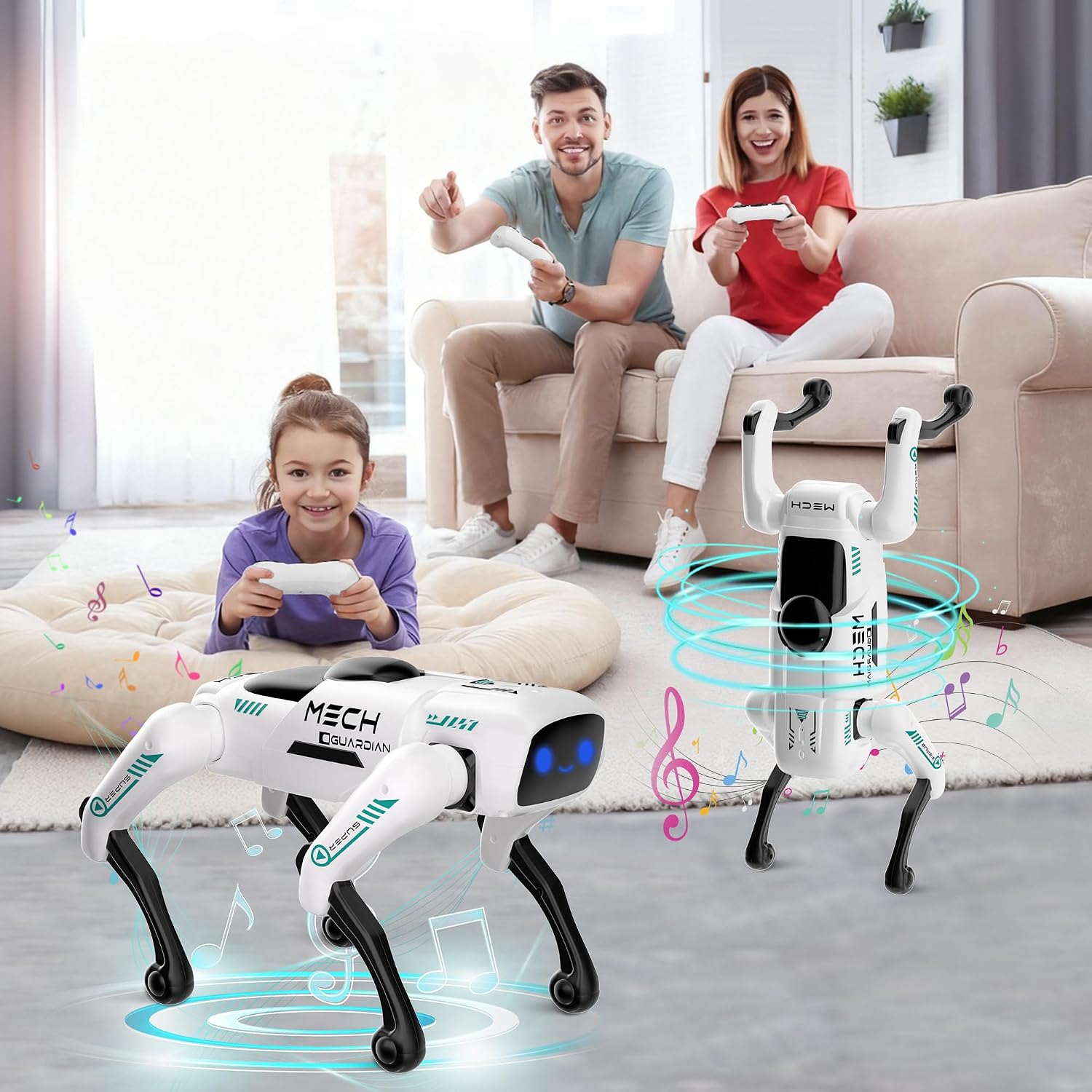 Smart Robot Dog Kids Stem Learning