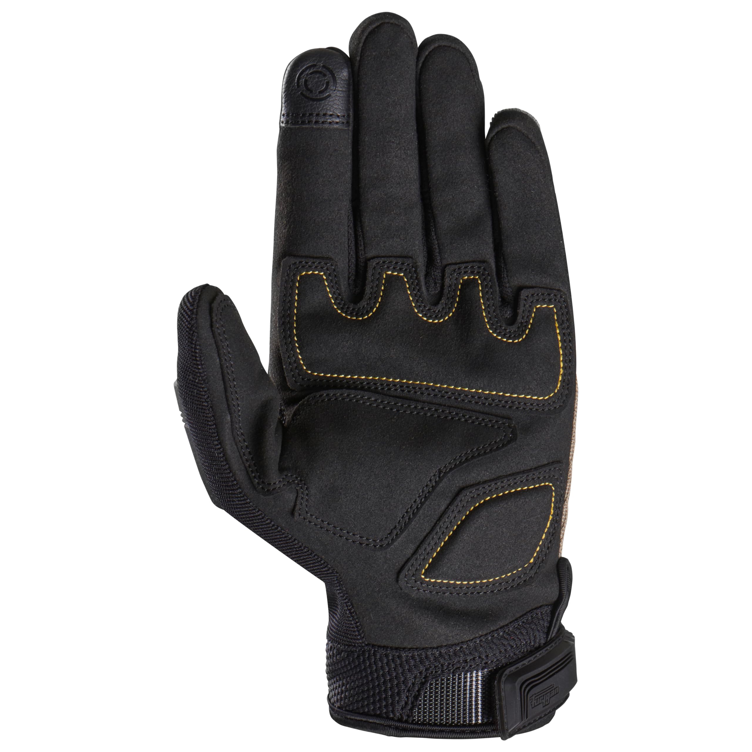 Furygan TEKTO EVO - Guantes de Moto para Hombre, Poliuretano, Microfibra, Poliamida, Ajuste, transpirabilidad, Comodidad y Durabilidad - Urbano Adventure