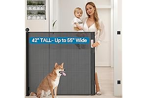 Extra Tall Retractable Baby Gate for Worry-Free Safety