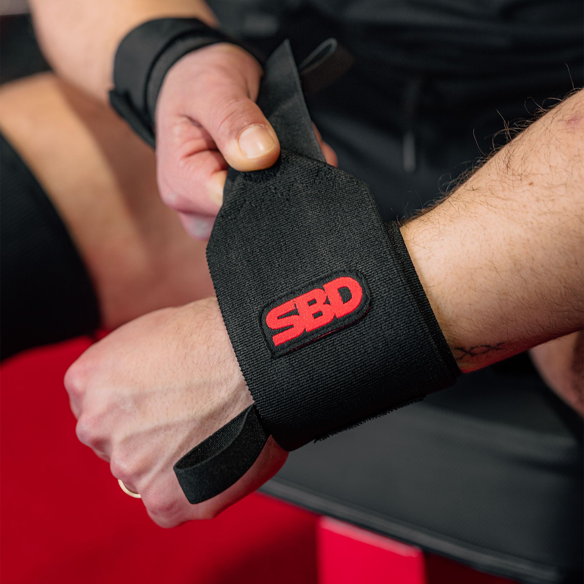 Amazon.co.jp: SBD スティッフリストラップ – リフティング、パワー