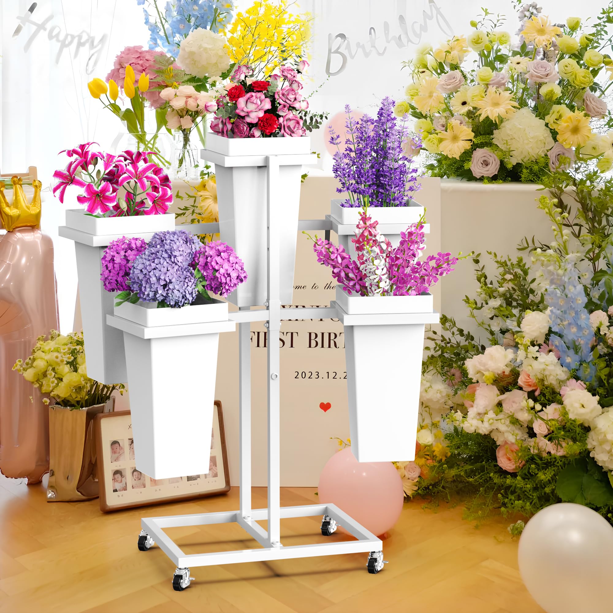 Amazon.com : VGMiu Flower Display Stand with Buckets Wedding