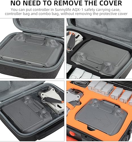 Miniatura 8 de YYFRIEND Accesorios para drones Protector de pantalla de control remoto Parasol de lente para DJI RC