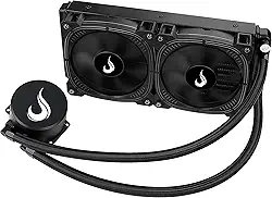 Water Cooler 240mm | Rise Mode | All Black | Sem Led