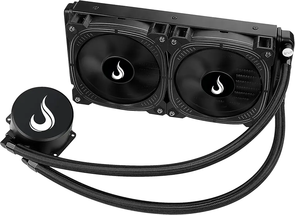 Water Cooler 240mm | Rise Mode | All Black | Sem Led
