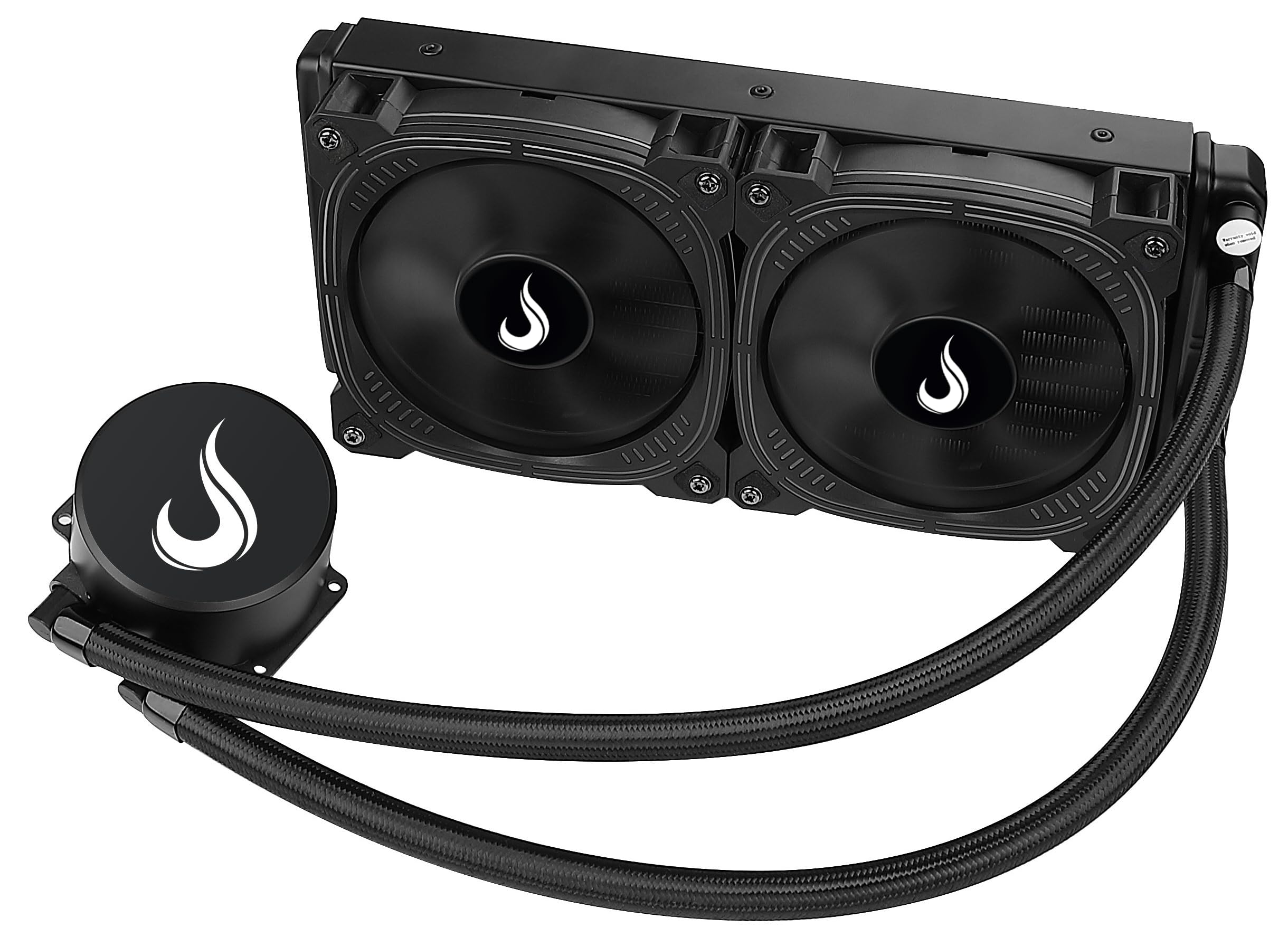 Water Cooler 240mm | Rise Mode | All Black | Sem Led : Amazon.com.br ...