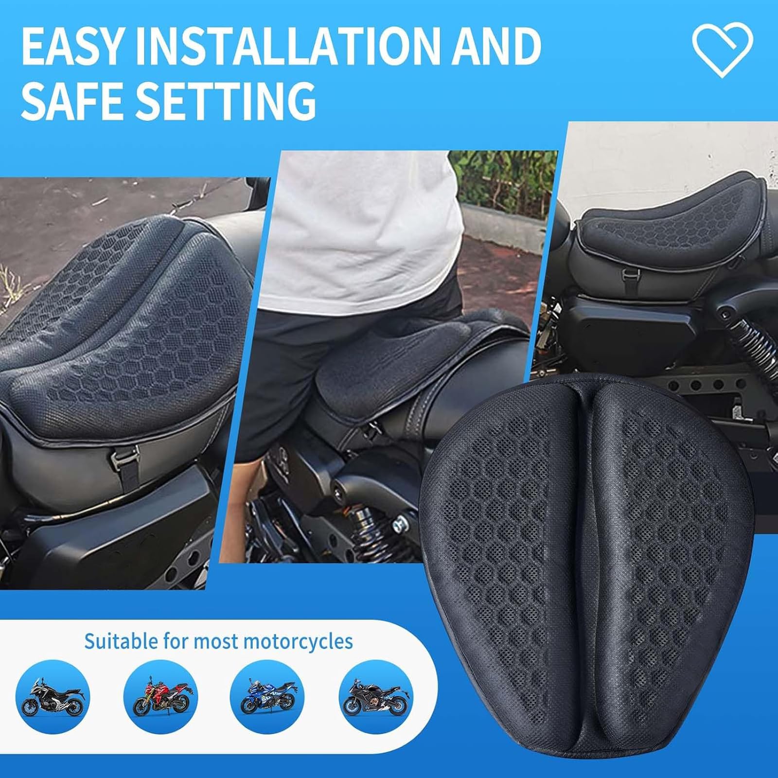 Cuscino per Sedile Moto per Yamaha TMAX560 2022