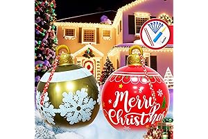 Grande bolas gigantes para exteriores de navidad