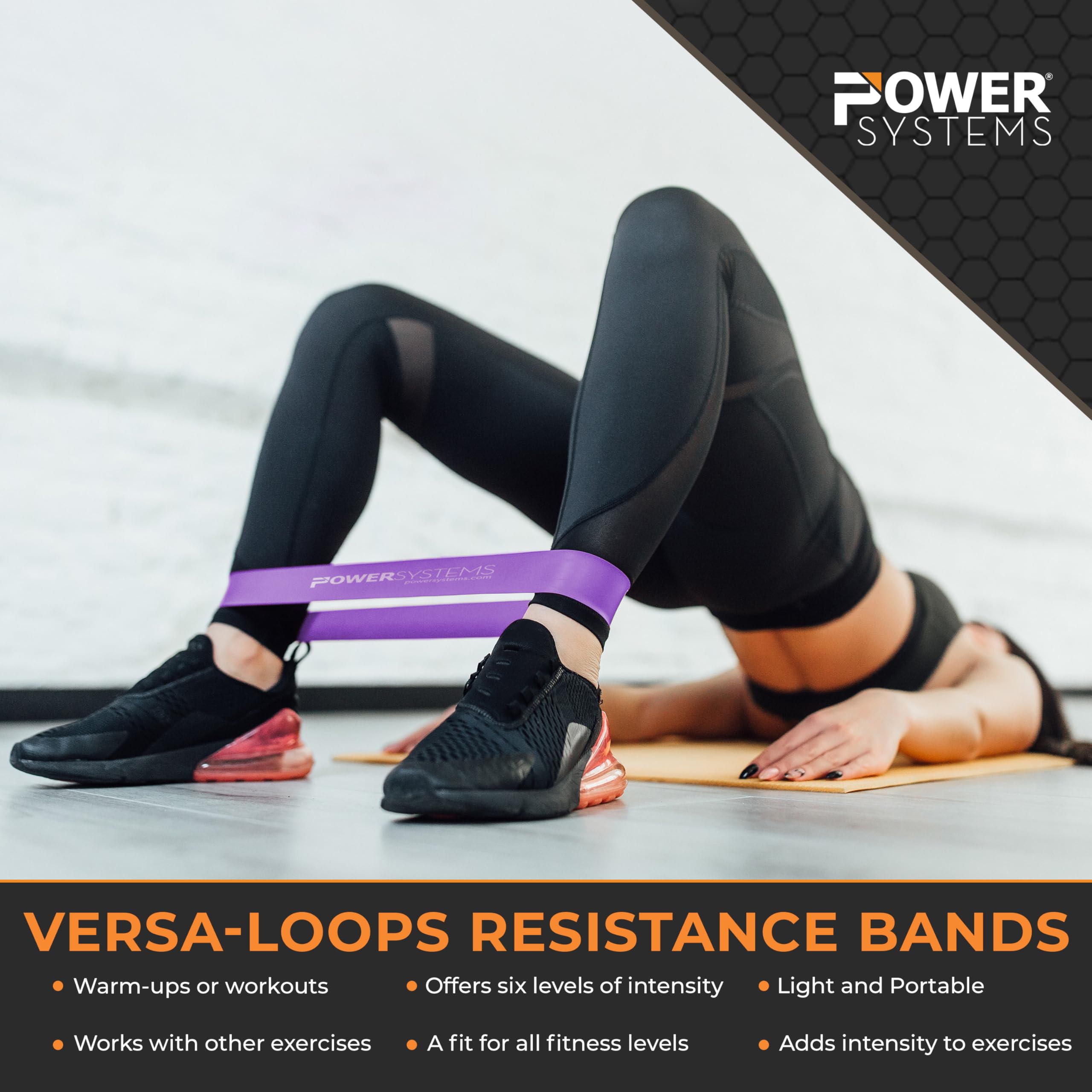 Power Systems Mini fascia di resistenza Versa-Loop, 22,9 cm