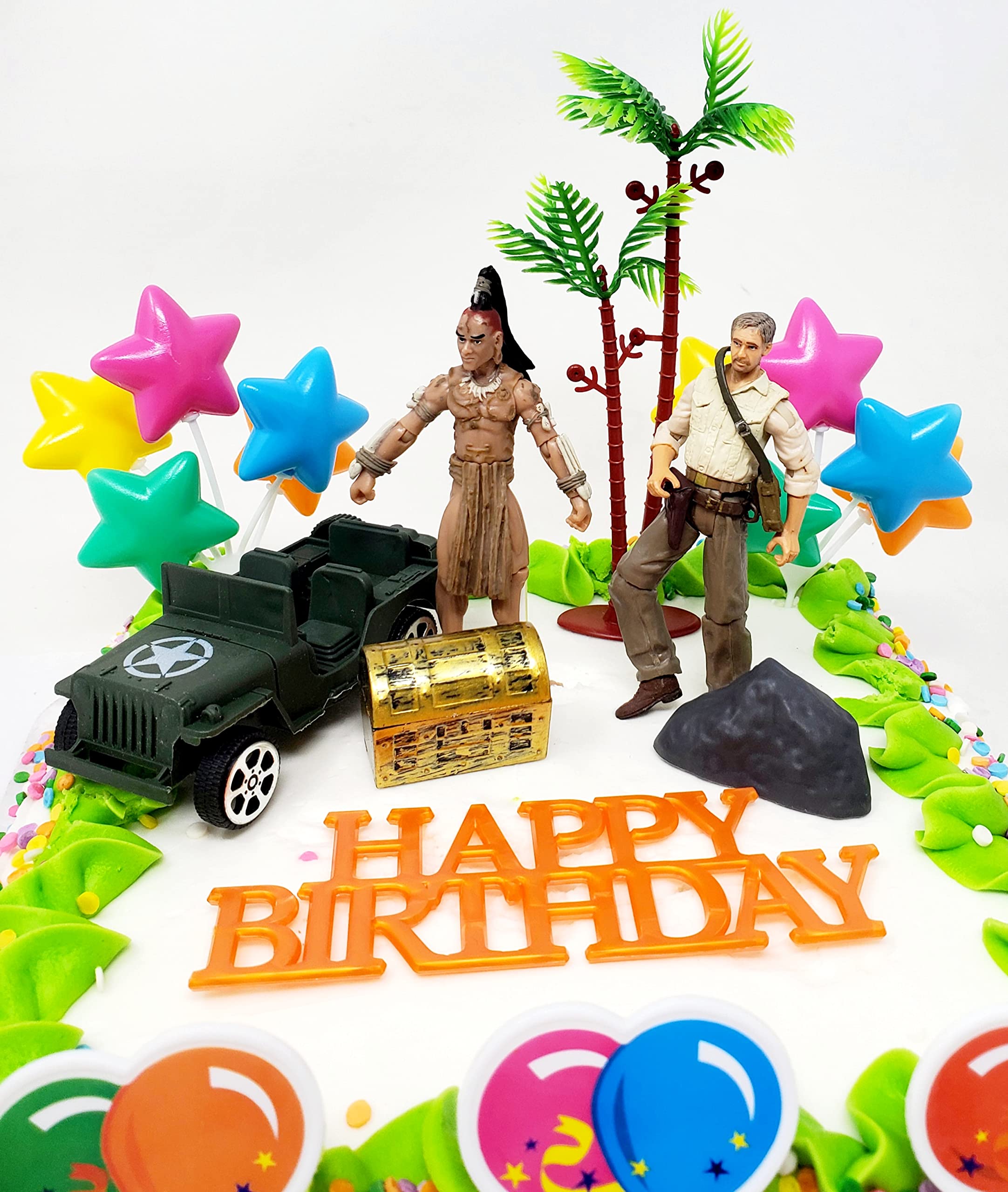 Indiana Jones Birthday Party Decoration, Include Happy Birthday...