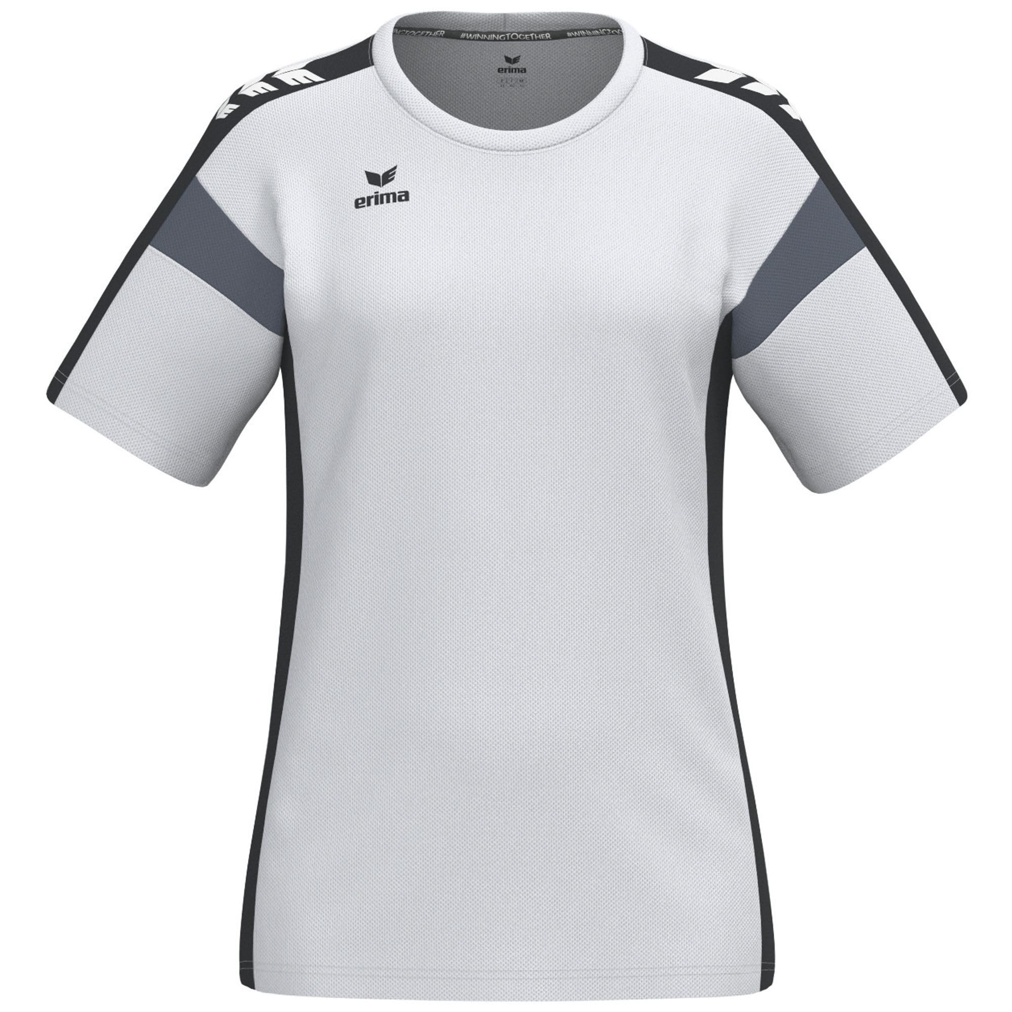 Erima Women's Celebrate 125 Functional T-Shirt (1082514), White/Black, 44