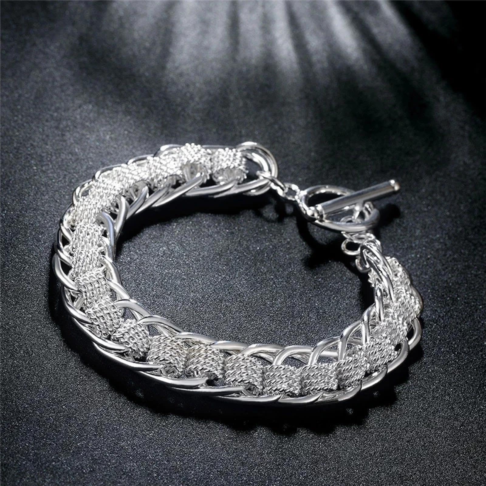 YCTTKDD Bracciale Donna Bracciale per Uomo e Donna per Uomo/Donna/Coppie/Amanti/partnerRegolabile