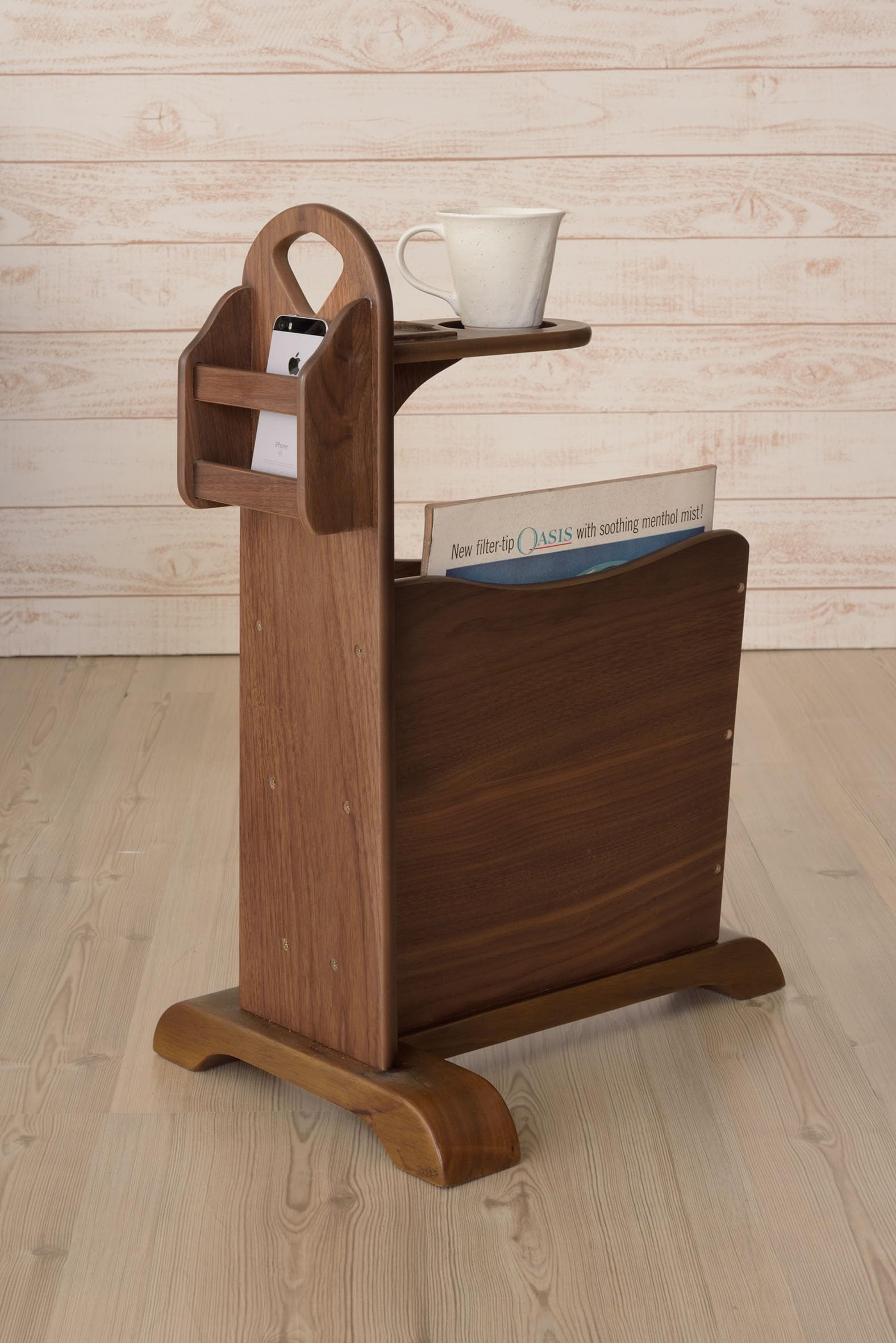 Amazon | 東谷 サイドテーブル 幅45cm トムテ 天然木 TAC-252WAL