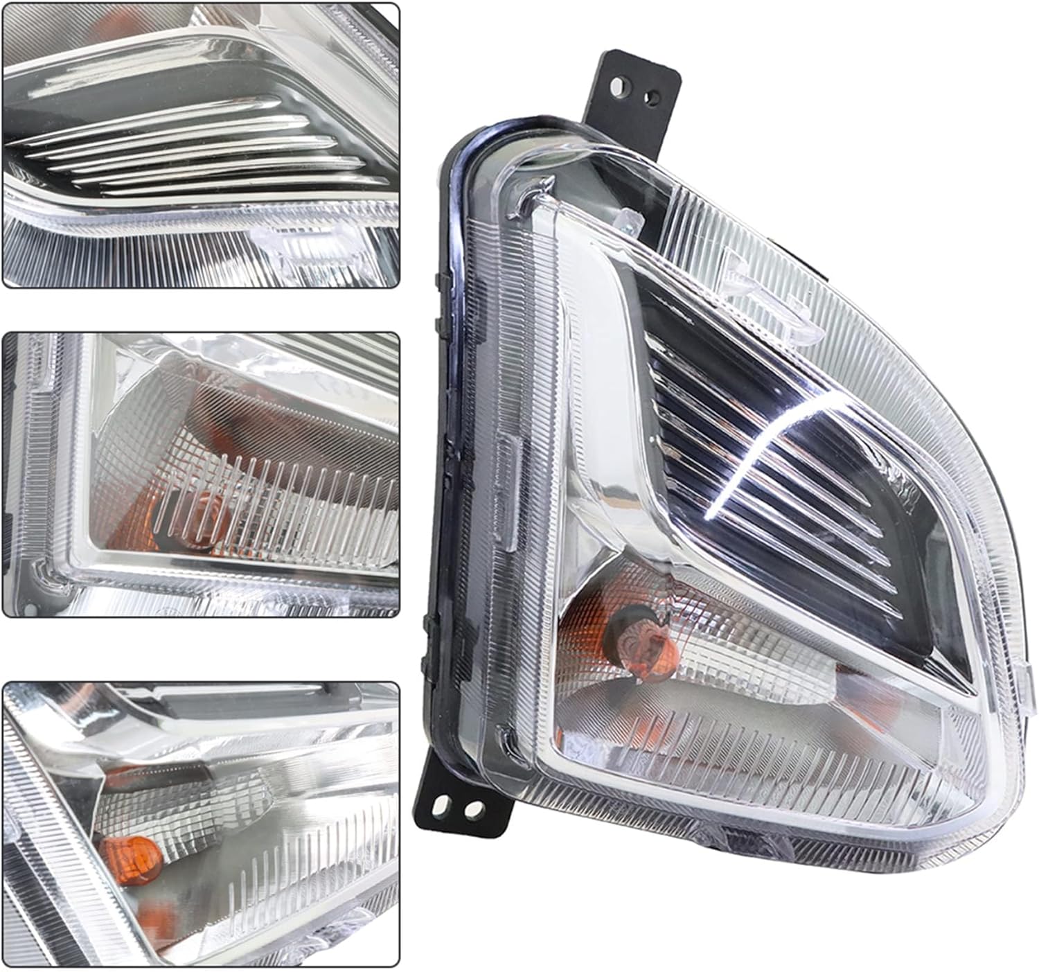 munirater 2-Pack Fog Light with Turn Signal Light Replacement for Equinox 2018-2020 GM2592323 84226245