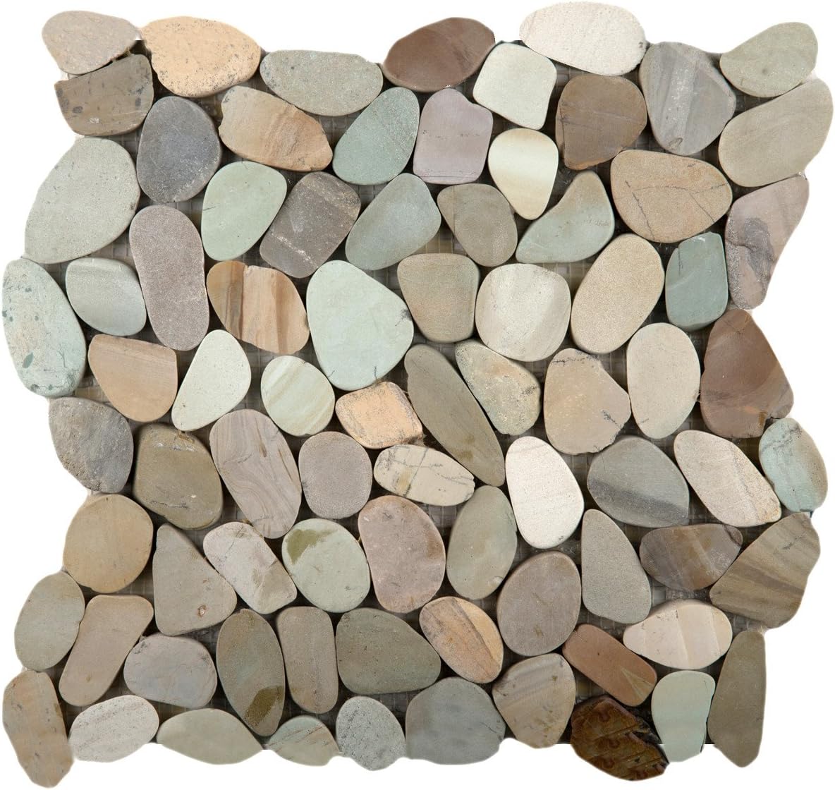 Emser Tile M18VENEPA1212MF Flat Venetian Pebble Pa BLD Tile, 12 x 12"