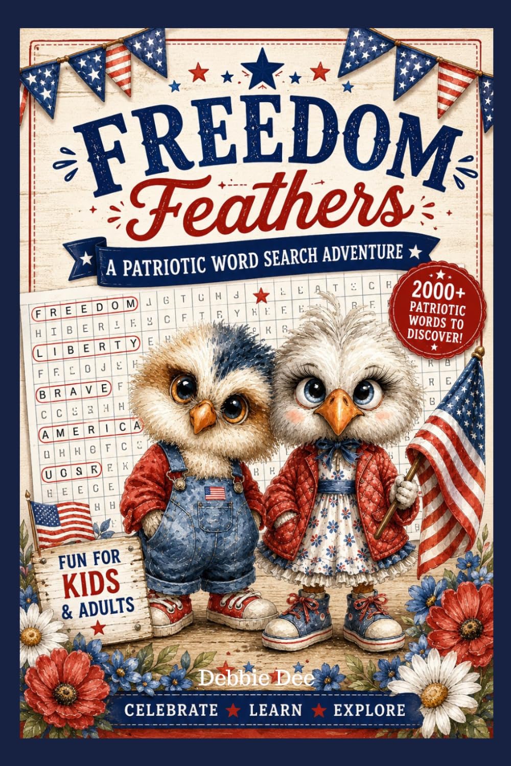 Freedom Feathers: A Patriotic Word Search Adventure